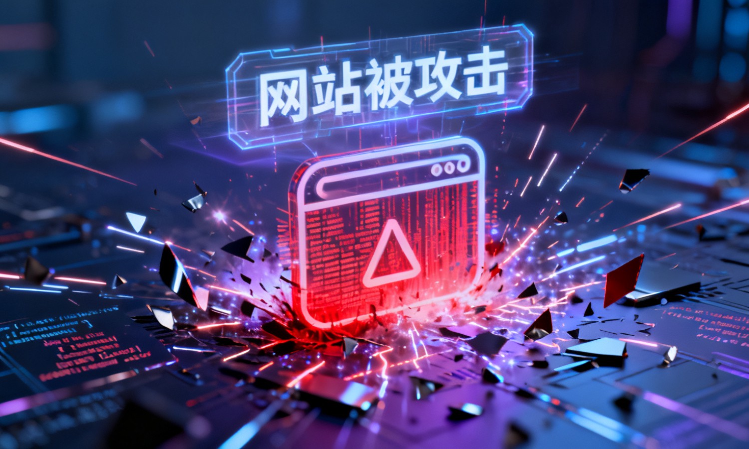 网站被攻击