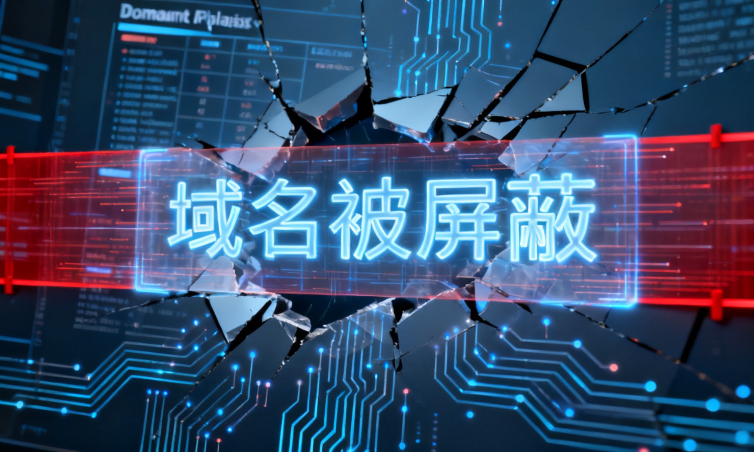 域名被屏蔽