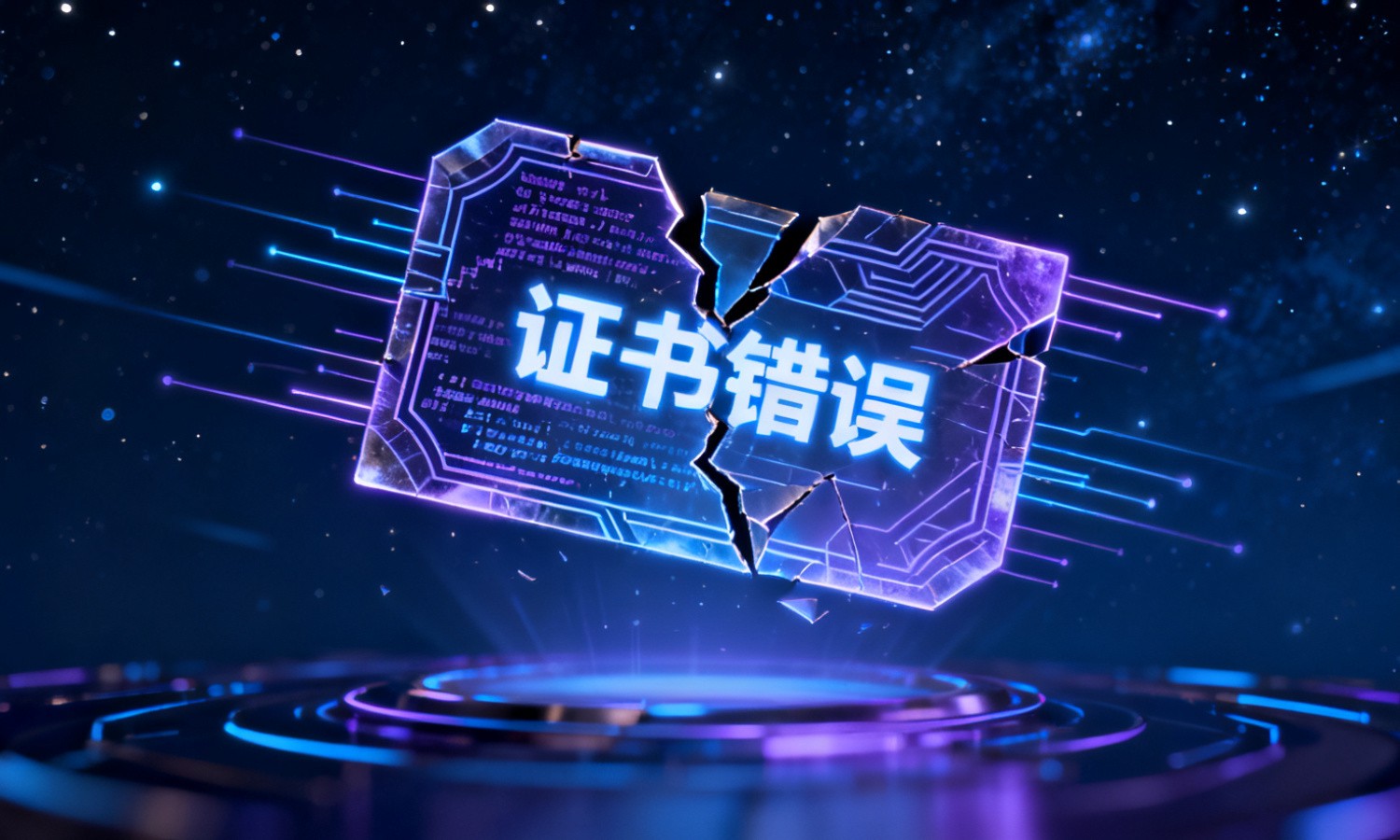 证书错误