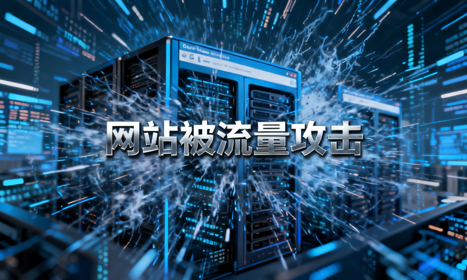 网站被流量攻击