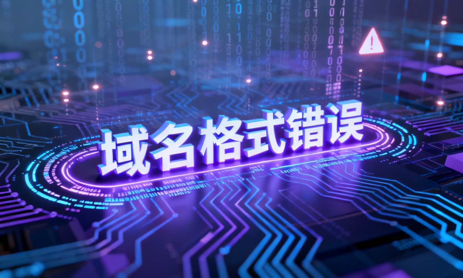 域名格式错误