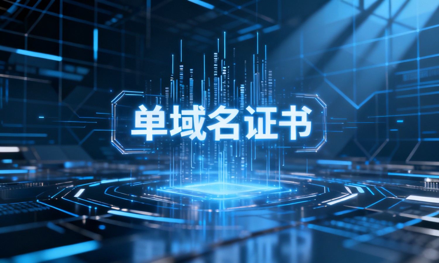单域名证书