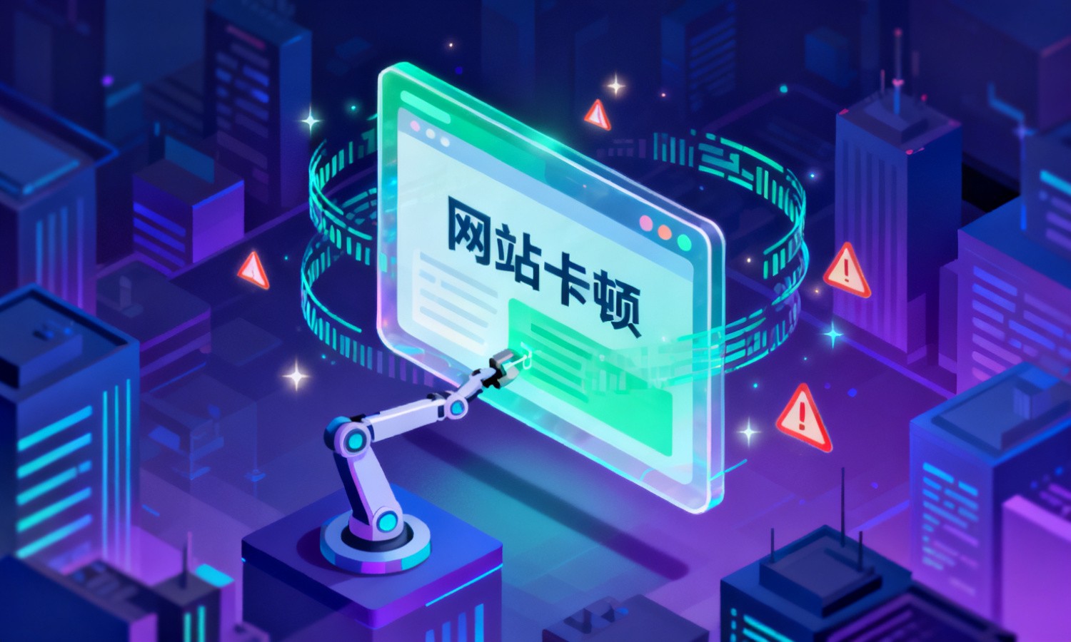 网站卡顿
