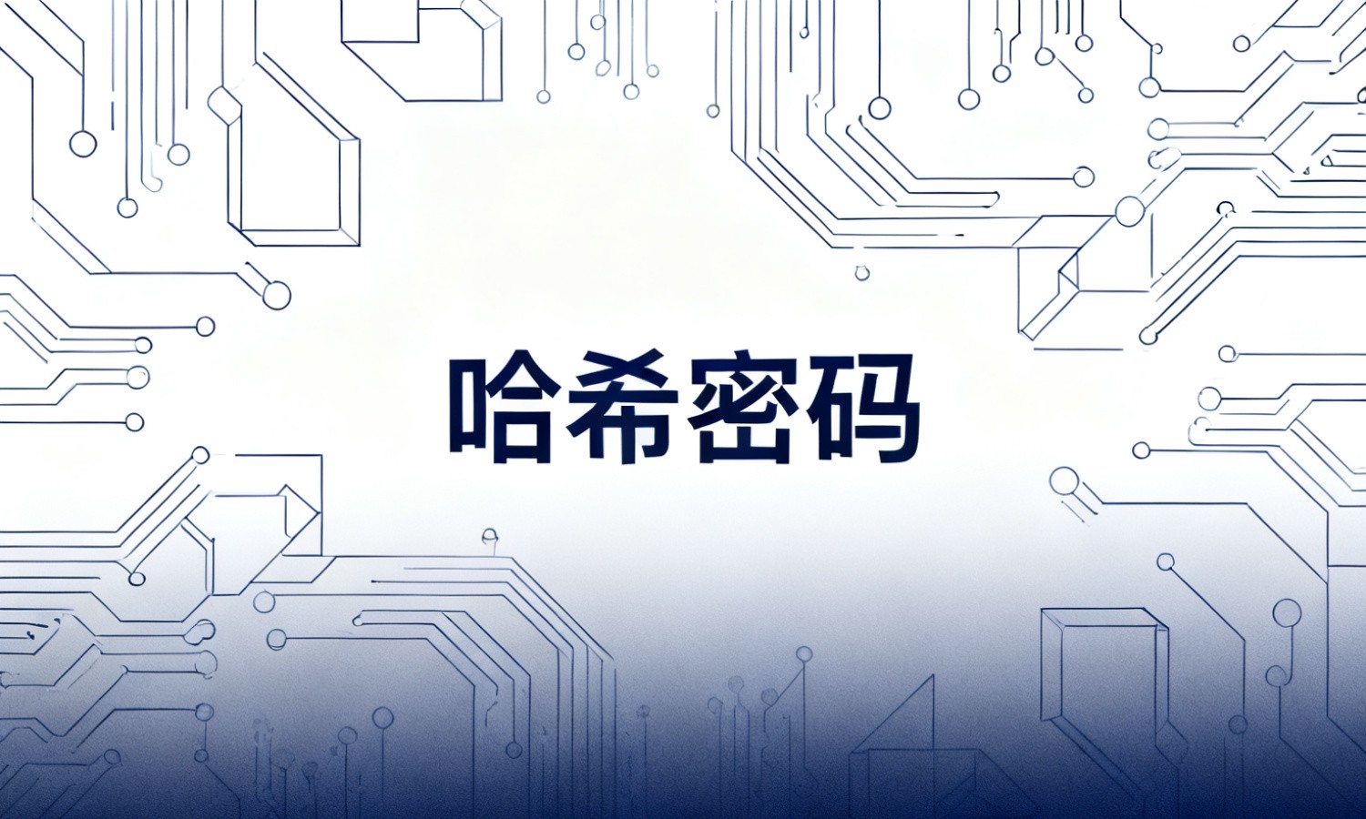 哈希密码