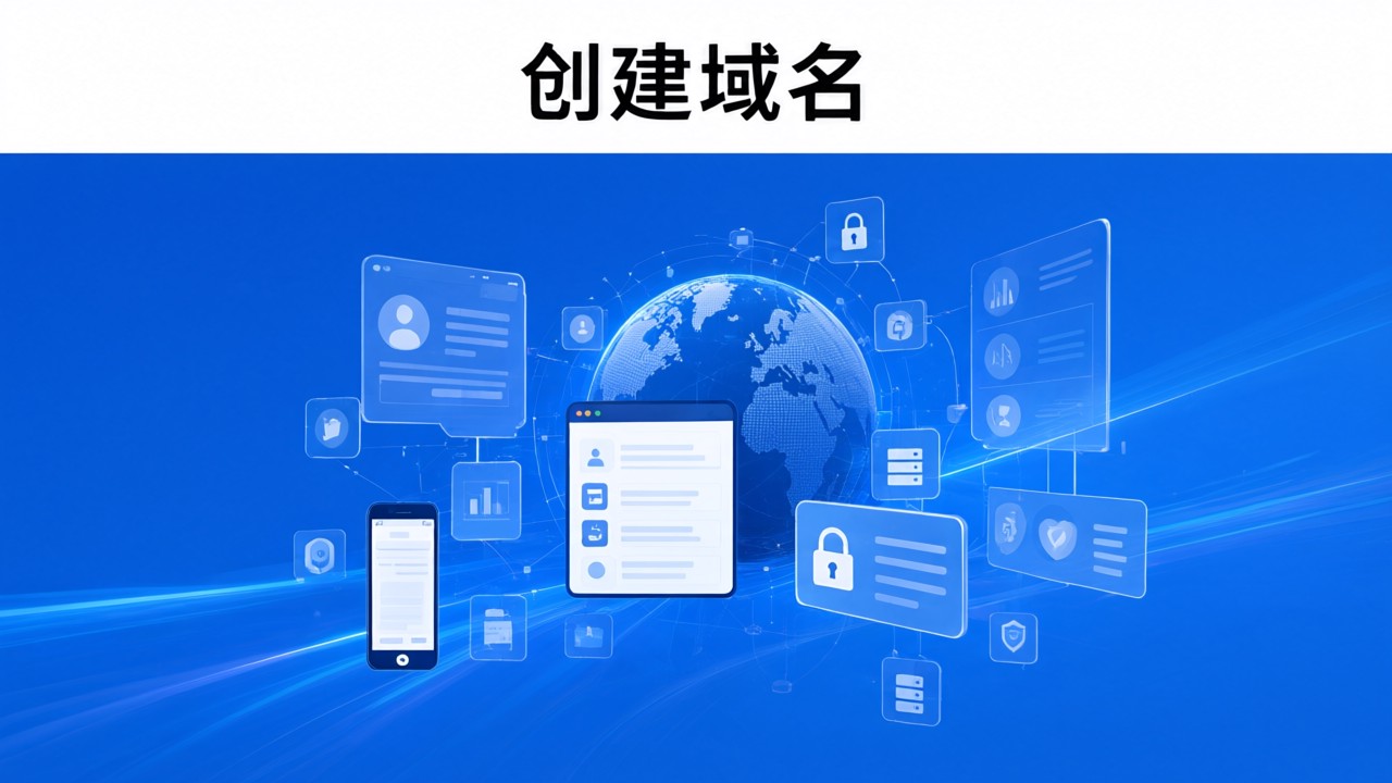 创建域名