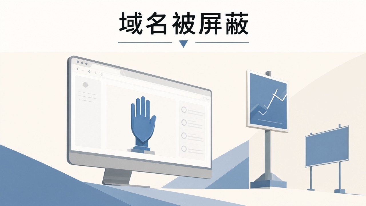 域名被屏蔽